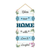 Welcome Home Quote Decorative Wall Art MDF Wooden Wall Hanger for Living Room | Bedroom | Gifts | Decorative Items for Home | Artworks Wall Hangings Ornaments (WH_6202N) - Decor Mantra